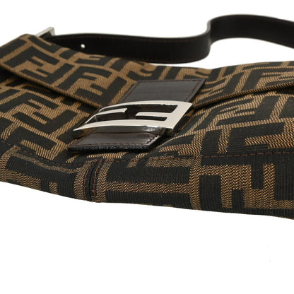 Fendi Brown Zucca Baguette Handbag