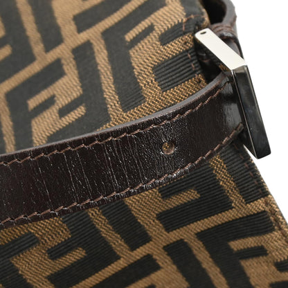 Fendi Brown Zucca Baguette Handbag