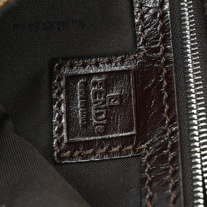 Fendi Brown Zucca Baguette Handbag