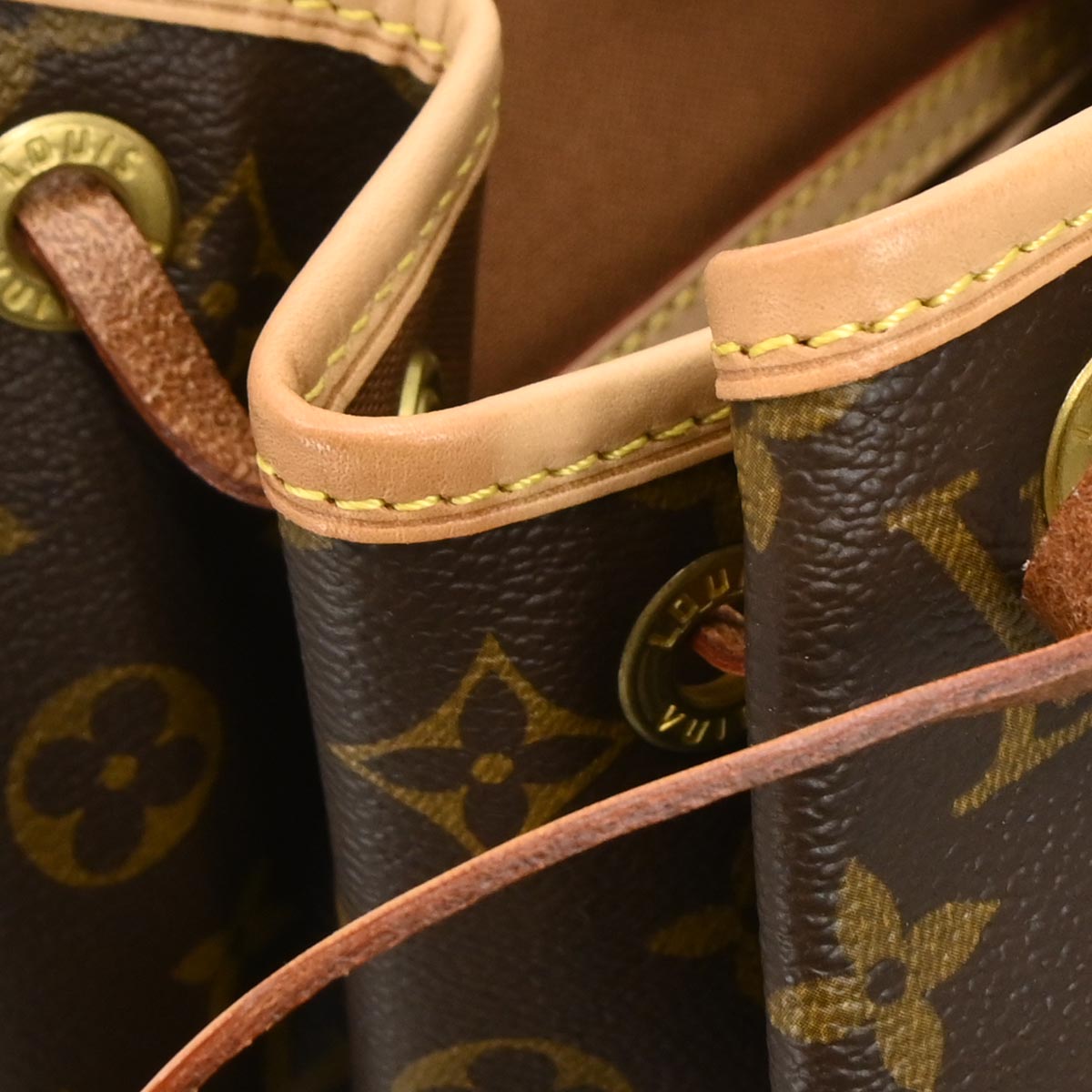 Louis Vuitton Monogram Montsouris MM Backpack M51136