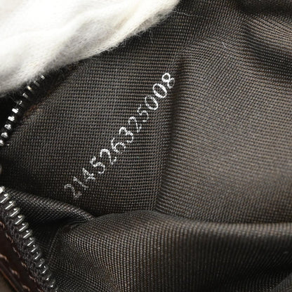 Fendi Brown Canvas Zucca Mamma Baguette Handbag