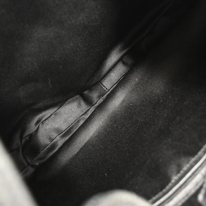 Yves Saint Laurent Black Nylon Rive Gauche Mombasa Handbag