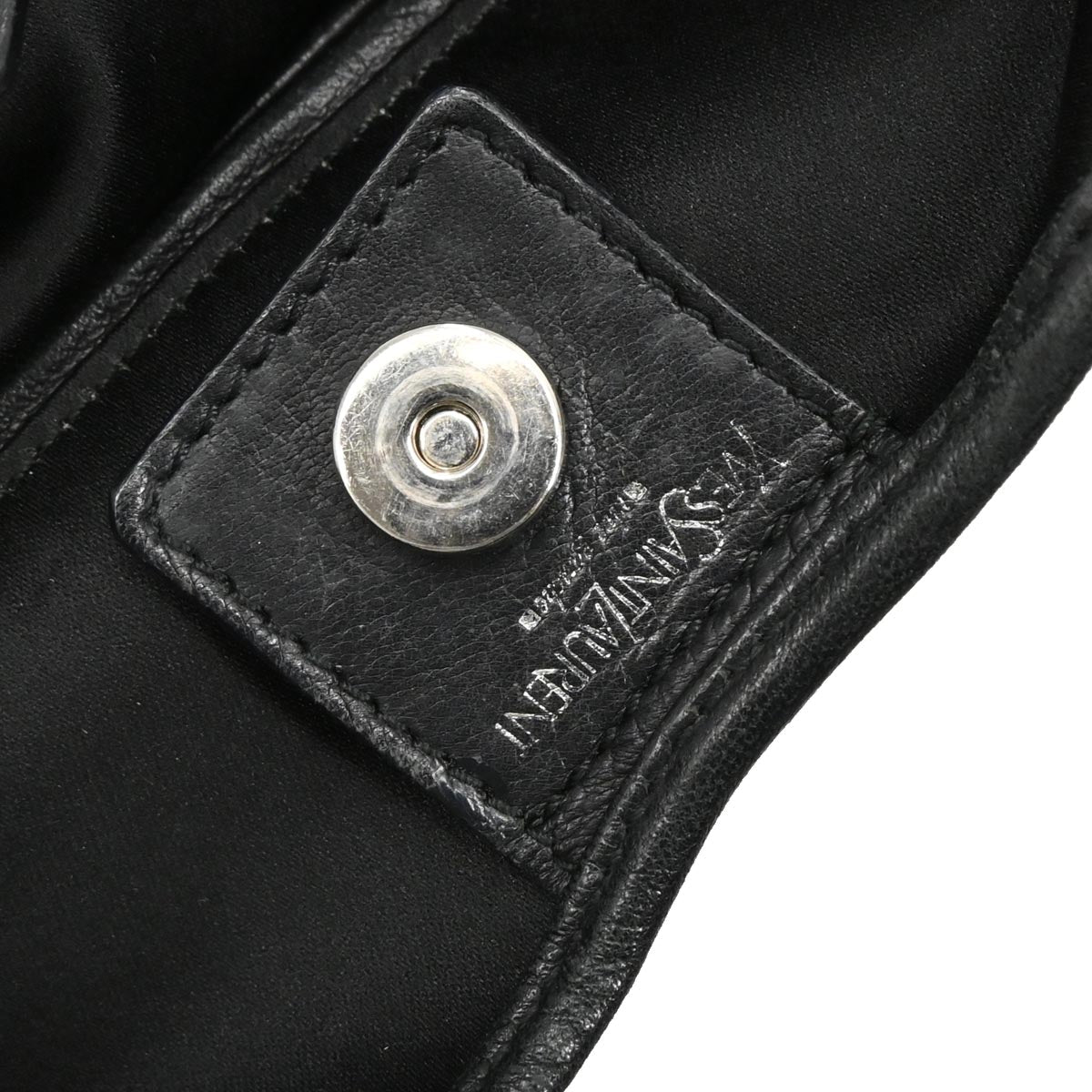 Yves Saint Laurent Black Nylon Rive Gauche Mombasa Handbag