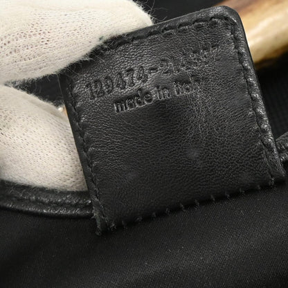 Yves Saint Laurent Black Nylon Rive Gauche Mombasa Handbag