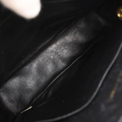 Chanel 1996-1997 Black Caviar Camera Bag Small