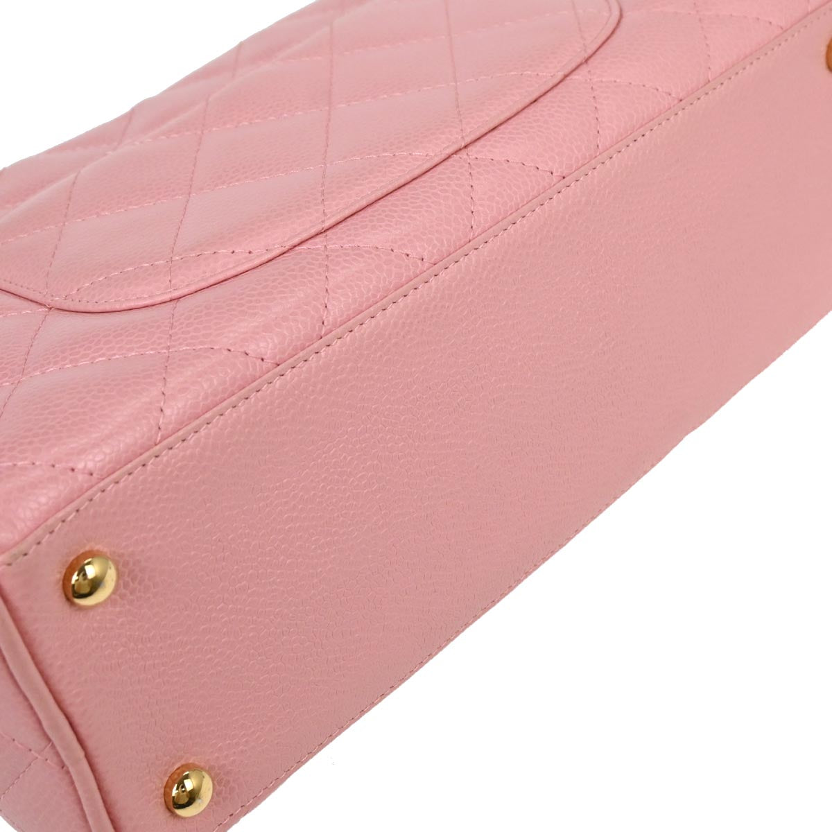 Chanel 2004-2005 Pink Caviar Bowling Bag