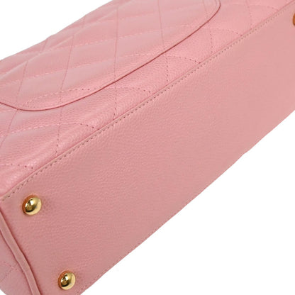 Chanel 2004-2005 Pink Caviar Bowling Bag