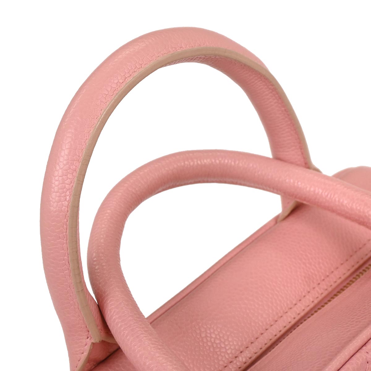 Chanel 2004-2005 Pink Caviar Bowling Bag