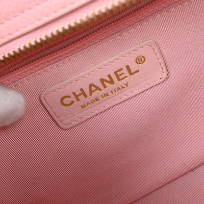 Chanel 2004-2005 Pink Caviar Bowling Bag