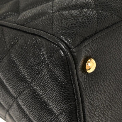 Chanel 2003-2004 Black Caviar Bowling Bag