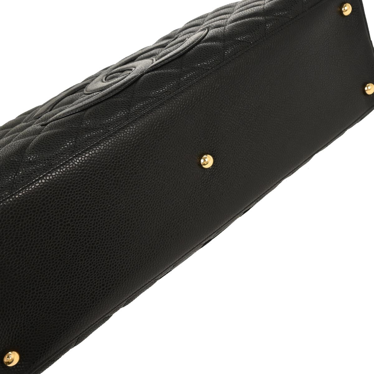 Chanel 2003-2004 Black Caviar Bowling Bag