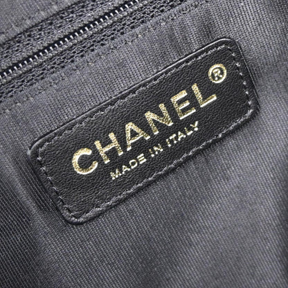 Chanel 2003-2004 Black Caviar Bowling Bag