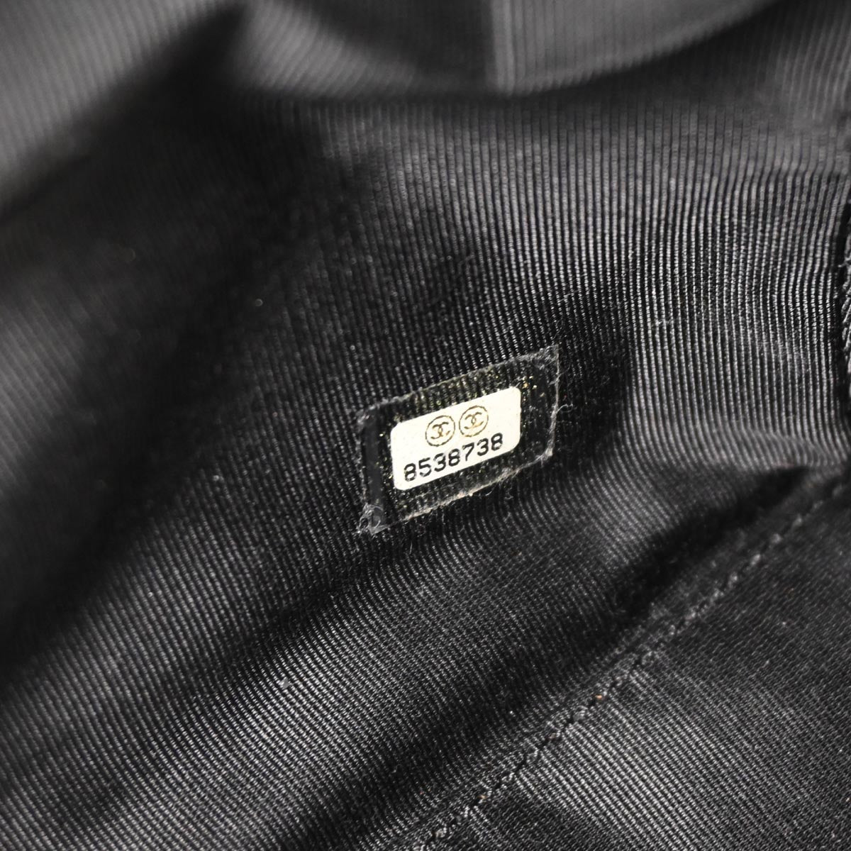 Chanel 2003-2004 Black Caviar Bowling Bag