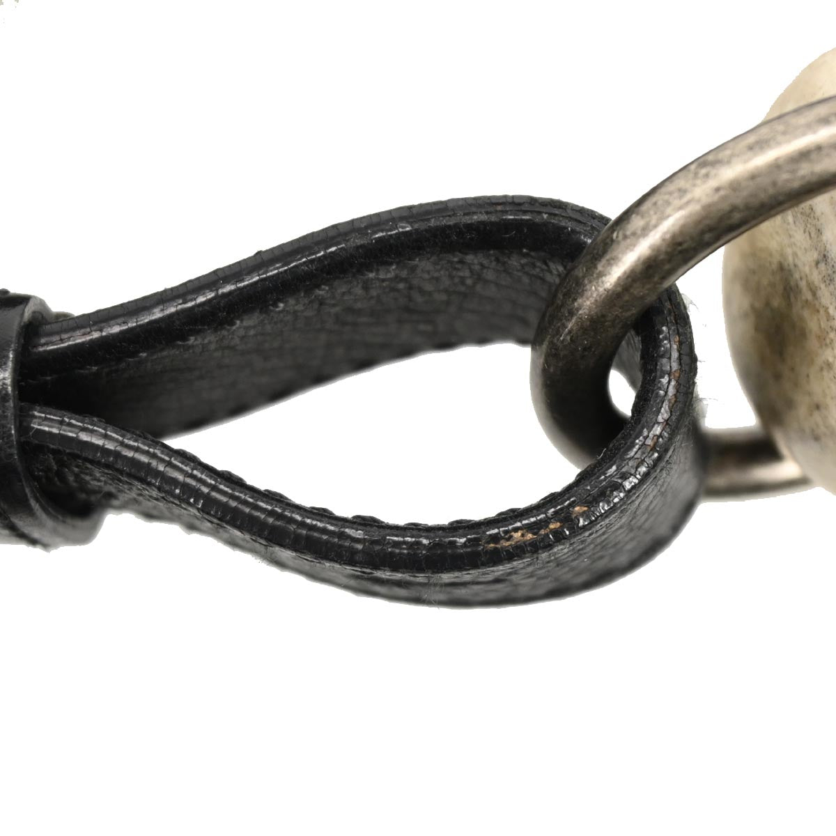 Yves Saint Laurent Black Leather Rive Gauche Mombasa Handbag