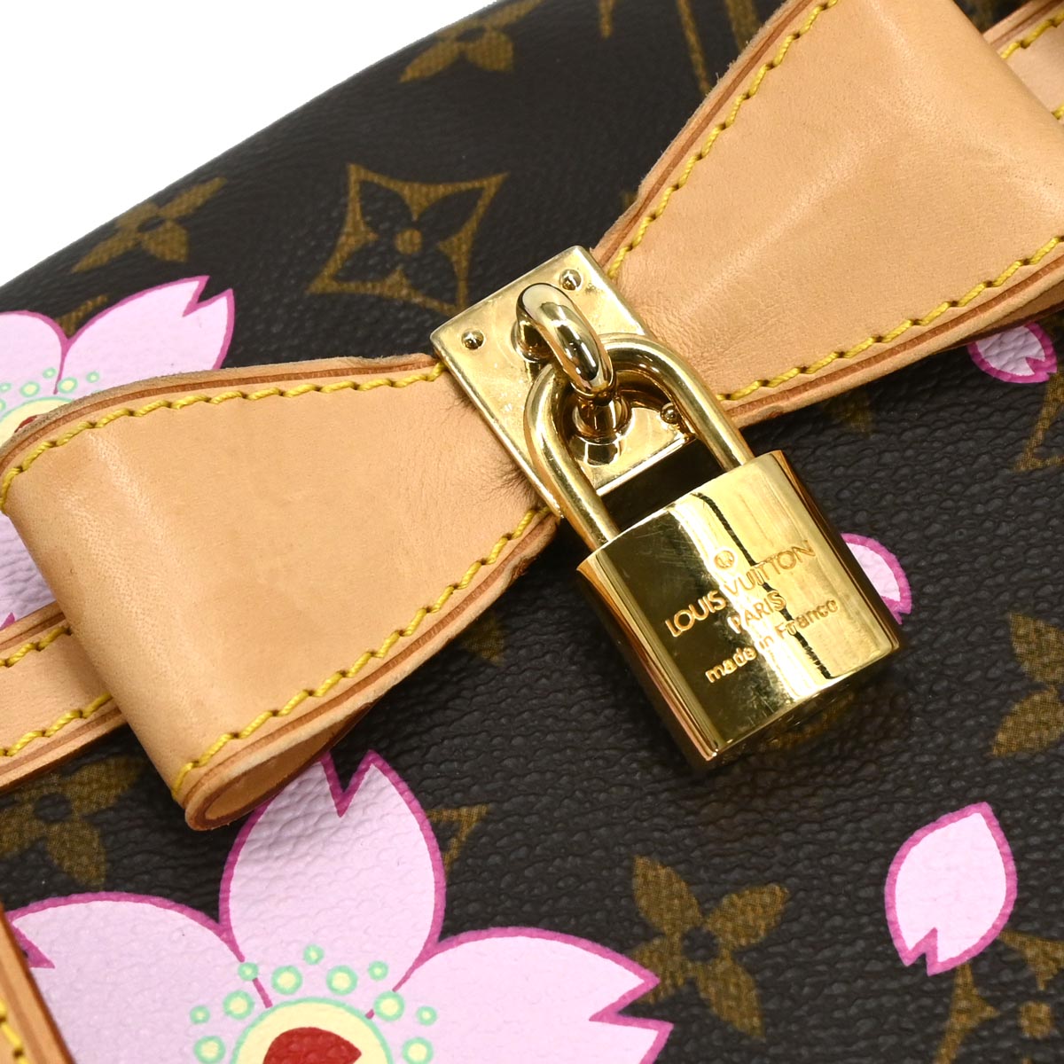 Louis Vuitton Monogram Cherry Blossom Papillon Handbag M92009