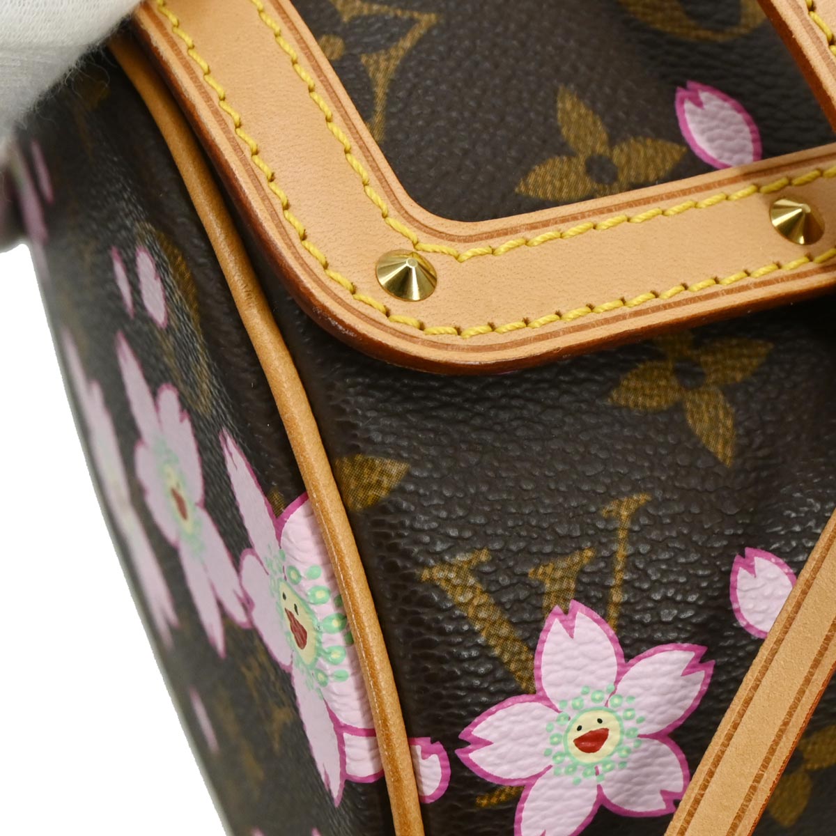 Louis Vuitton Monogram Cherry Blossom Papillon Handbag M92009