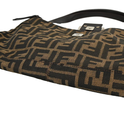 Fendi Brown Canvas Zucca Handbag
