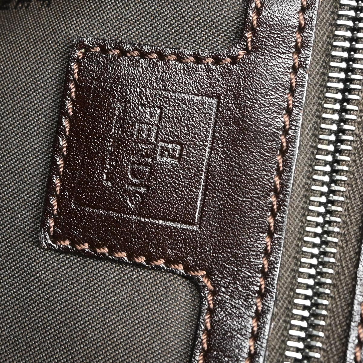 Fendi Brown Canvas Zucca Handbag