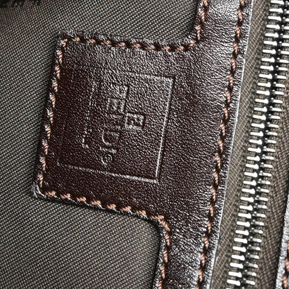 Fendi Brown Canvas Zucca Handbag