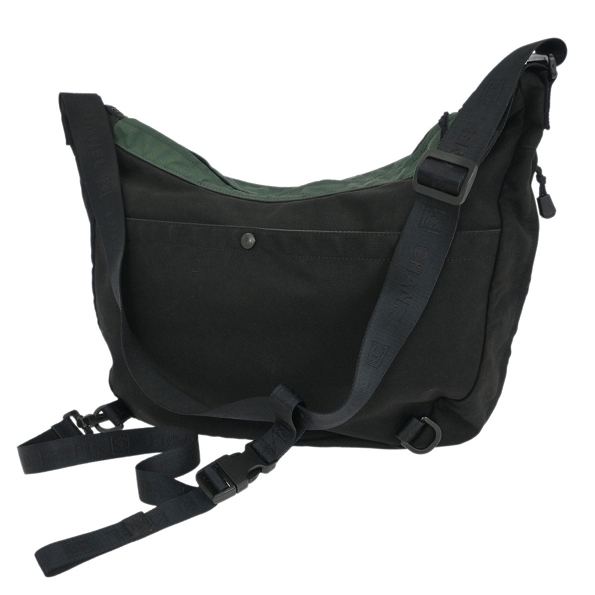 Chanel 2003-2004 Black Nylon Sport Line Shoulder Bag