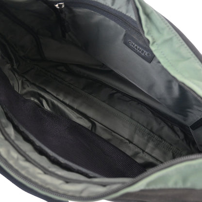 Chanel 2003-2004 Black Nylon Sport Line Shoulder Bag