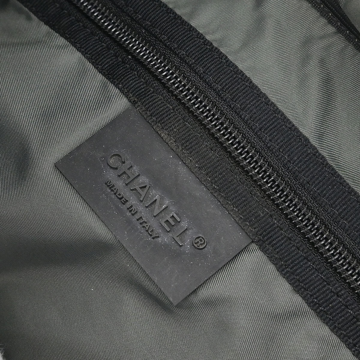 Chanel 2003-2004 Black Nylon Sport Line Shoulder Bag