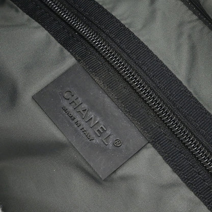 Chanel 2003-2004 Black Nylon Sport Line Shoulder Bag