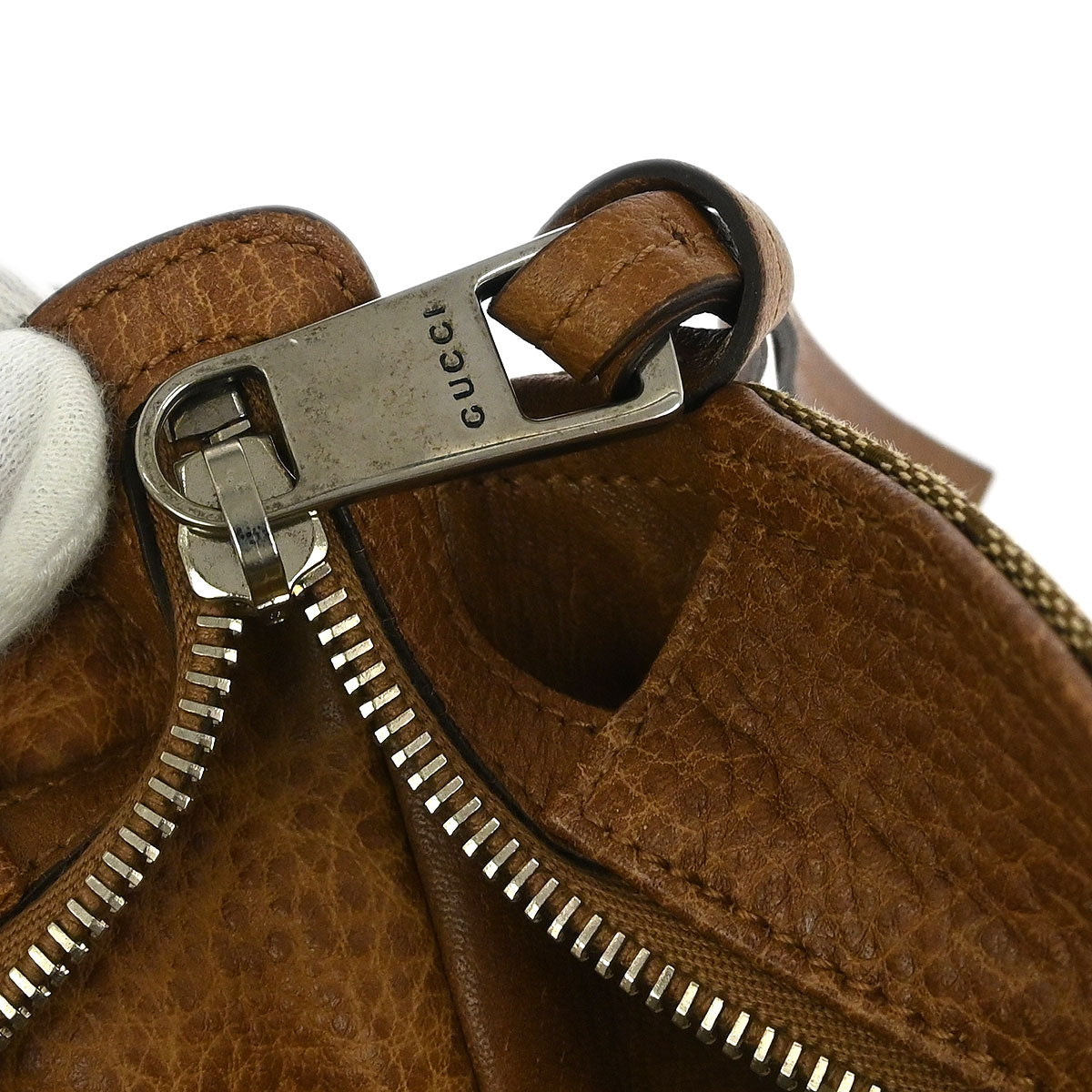 Gucci Beige Canvas GG Tote 2way Handbag