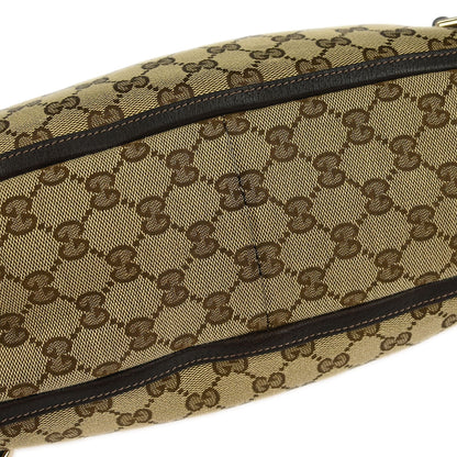 Gucci Beige Canvas GG Tote Handbag