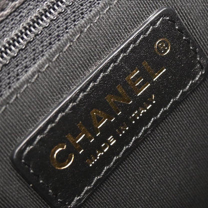 Chanel 2018-2019 Black Lambskin Shoulder Bag