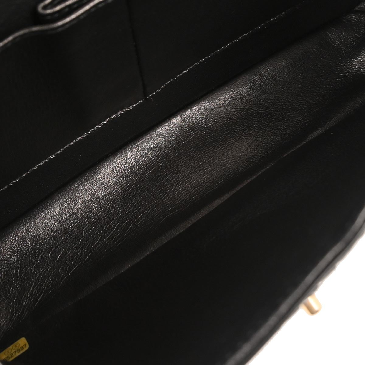 Chanel 2018 Black Calfskin Chevron Coco Pleats Medium Classic Double Flap Bag