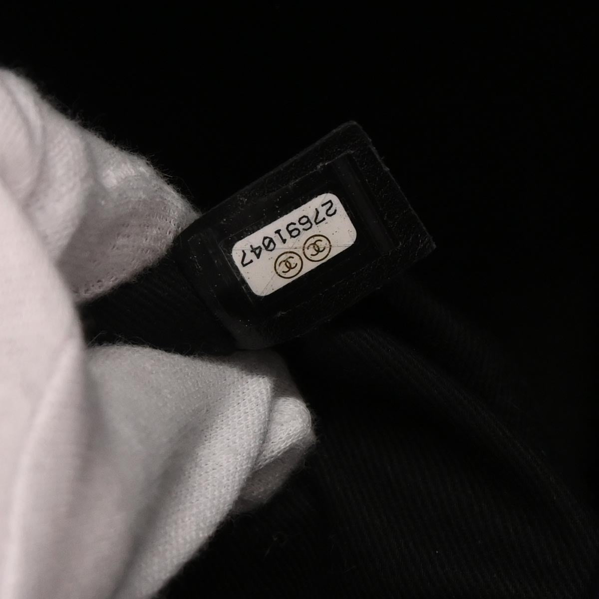 Chanel 2019 Navy Caviar Coco Eyelets Large Shopping Tote Bag