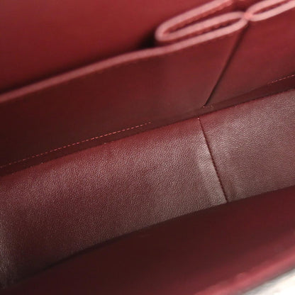 Chanel 2011 Black Caviar Jumbo Classic Double Flap Shoulder Bag