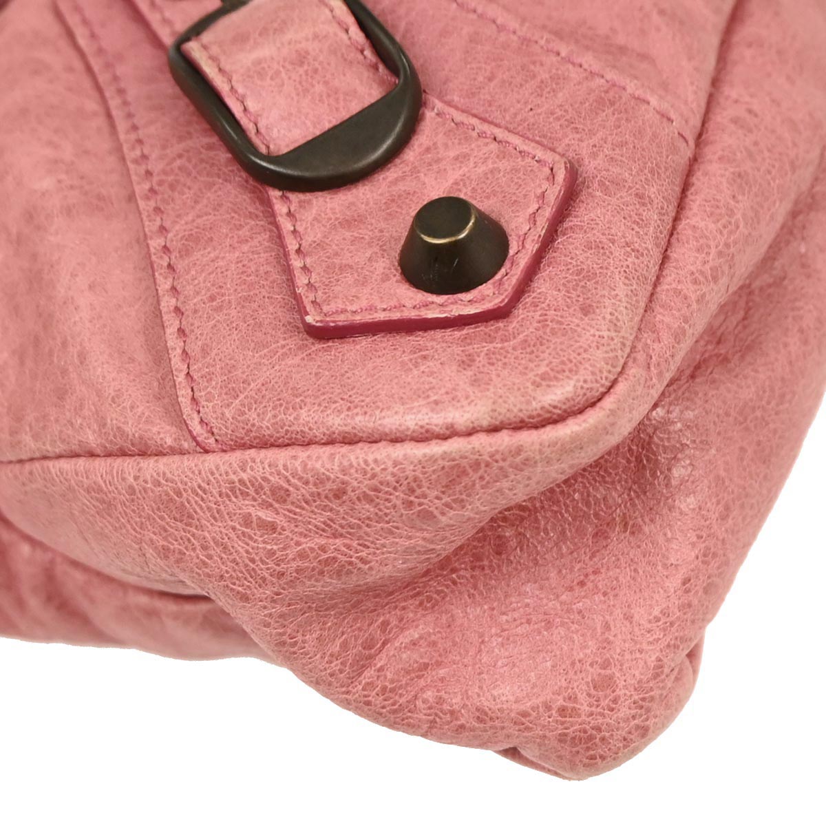 Balenciaga Pink The First 2way Shoulder Handbag