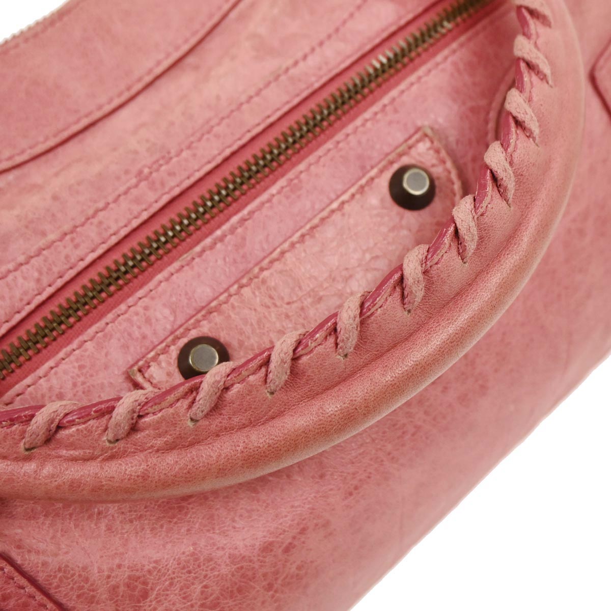 Balenciaga Pink The First 2way Shoulder Handbag