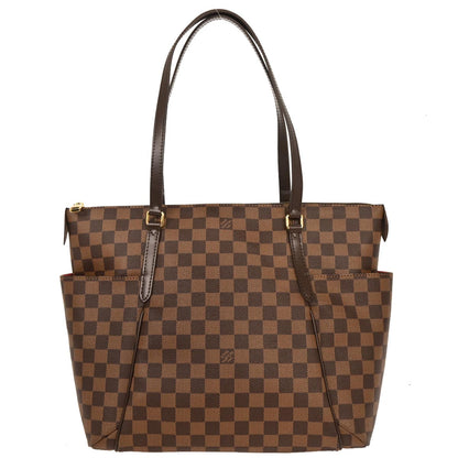 Louis Vuitton Damier Totally MM Shoulder Tote Bag N41281