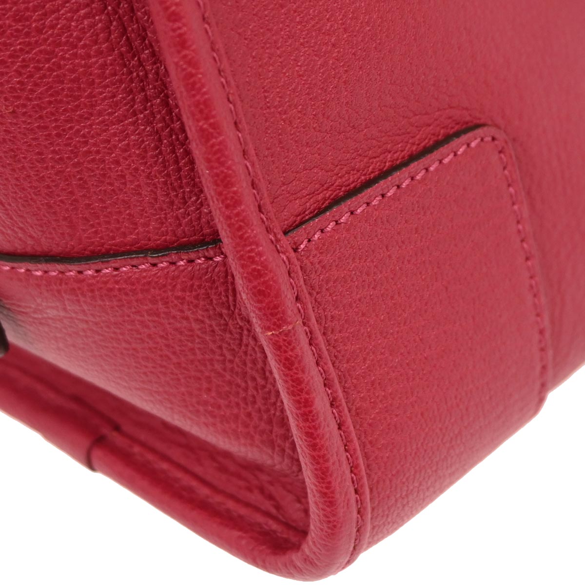 Loewe Red Leather Amazona 28 Handbag
