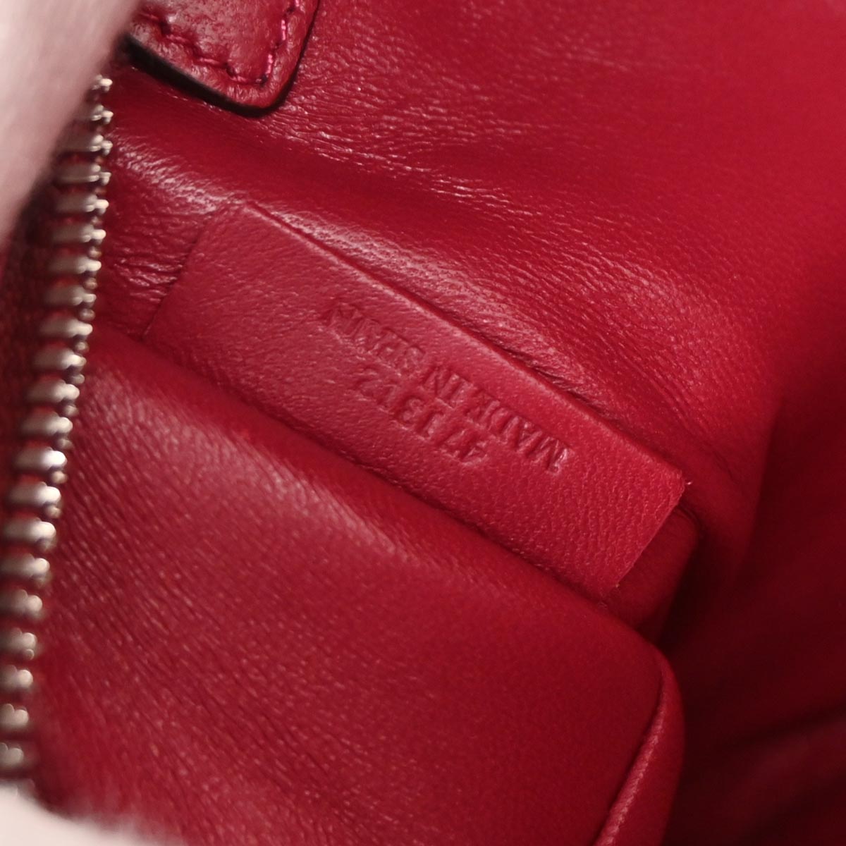 Loewe Red Leather Amazona 28 Handbag