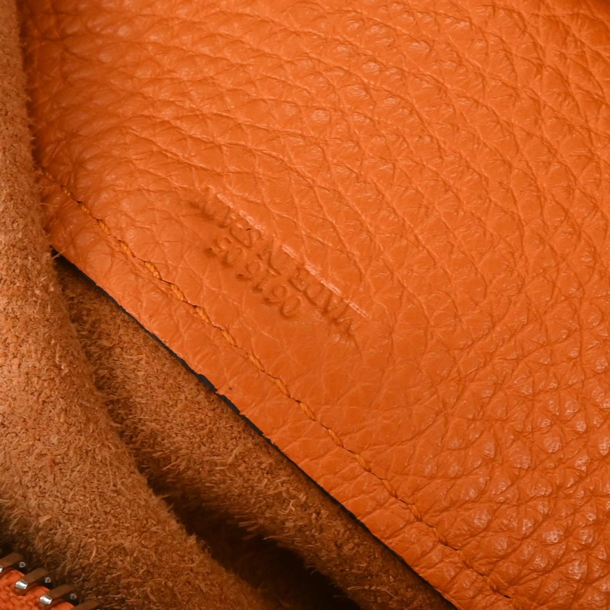 Loewe Orange Leather Anton Sling Body Bag Shoulder Bag