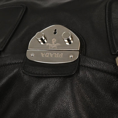 Prada Black Leather Handbag
