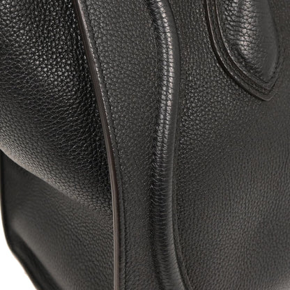 Celine Black Luggage Micro Tote Handbag