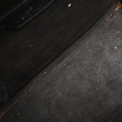 Celine Black Luggage Micro Tote Handbag