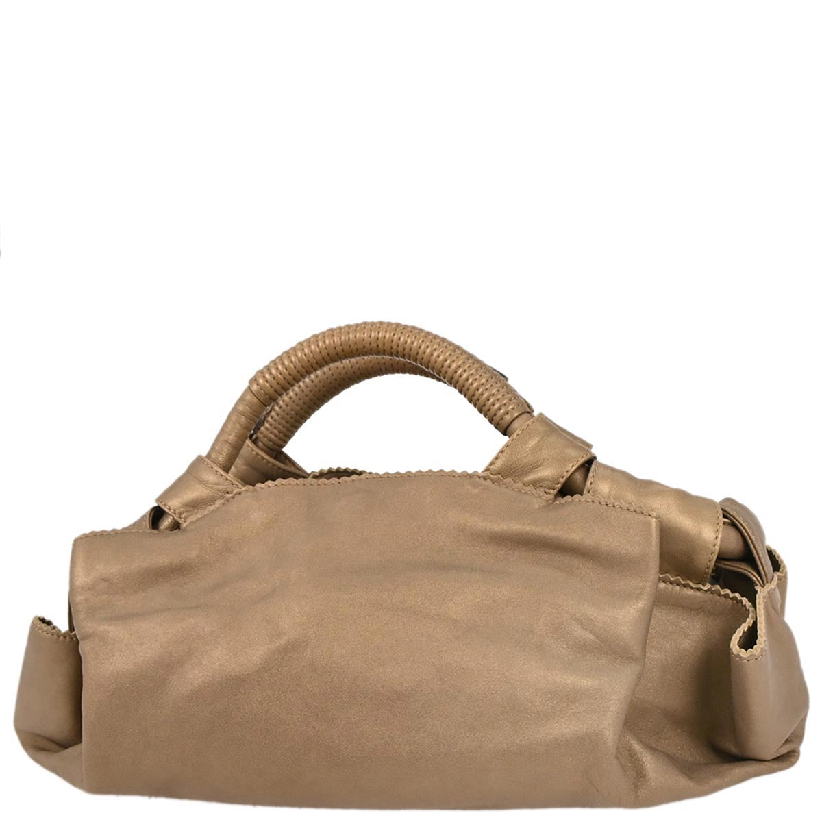 Loewe Gold Lambskin Nappa Aire Handbag