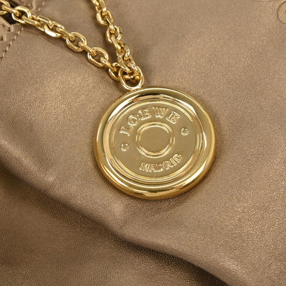 Loewe Gold Lambskin Nappa Aire Handbag