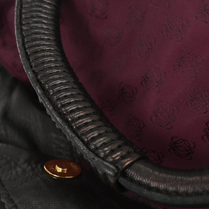 Loewe Black Lambskin Nappa Aire Handbag