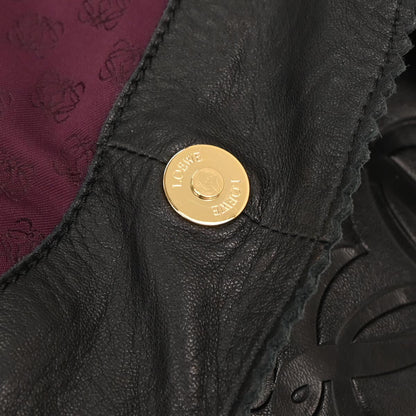 Loewe Black Lambskin Nappa Aire Handbag