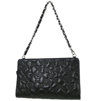 Chanel 2010-2011 Black Lambskin Lucky Symbol Handbag