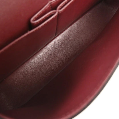 Chanel 2019 Black Caviar Medium Classic Double Flap Shoulder Bag 155715