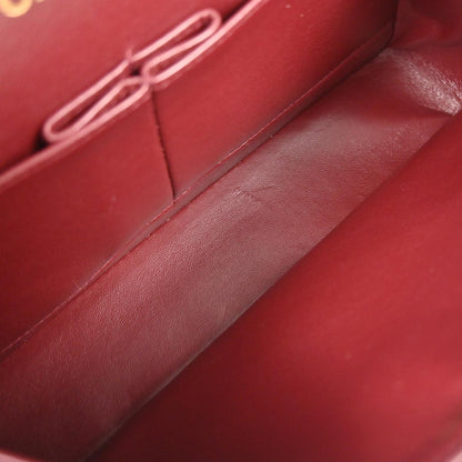 Chanel Black Lambskin Medium Classic Double Flap Shoulder Bag