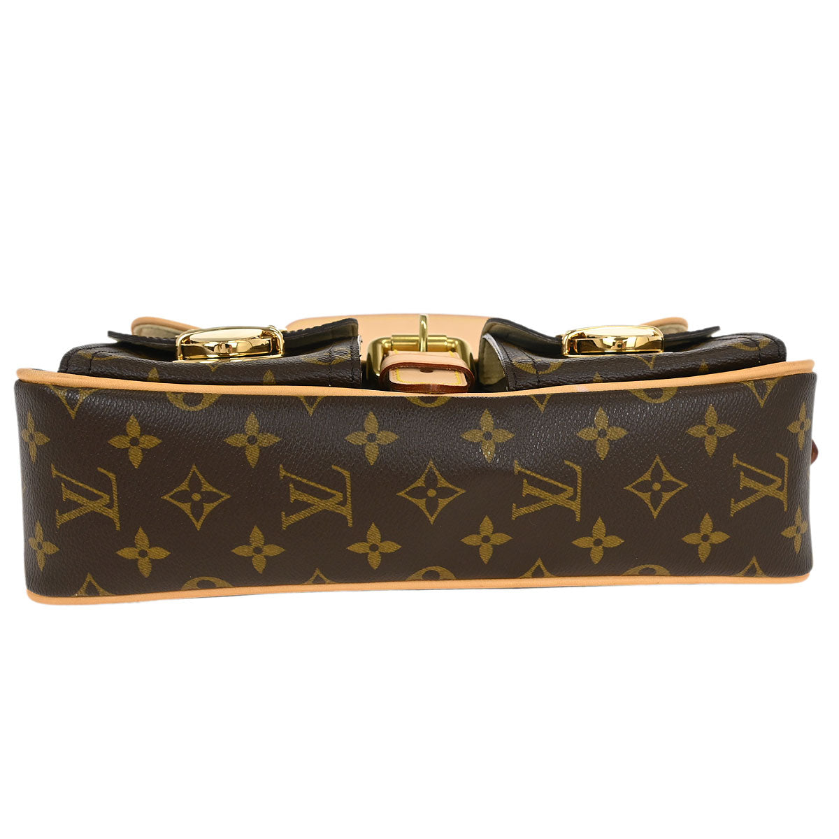 Louis Vuitton Monogram Hudson PM Handbag M40027